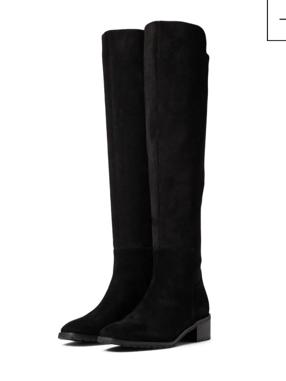 Blondo Sierra Waterproof Black Over-The-Knee Suede Boots size 8.5